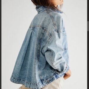 Free People Opal Swing Denim Jacket